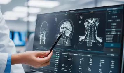 An�lisis de Resonancia Magn�tica del Paciente, Diagn�stico de Cerebro.