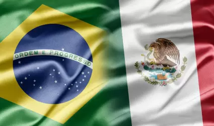 México y Brasil