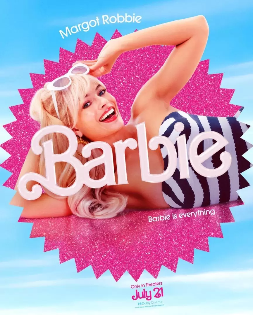 Margot Robbie no quera ser Barbie | IG: barbiethemovie