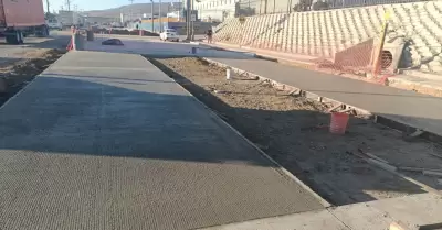 Obra de pavimentaci�n