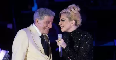 Lady Gaga y Tony Bennett se conocieron en 2011.