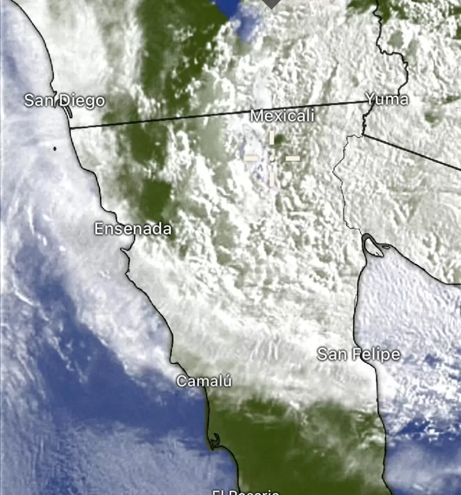 Fr�o o lluvia para BC