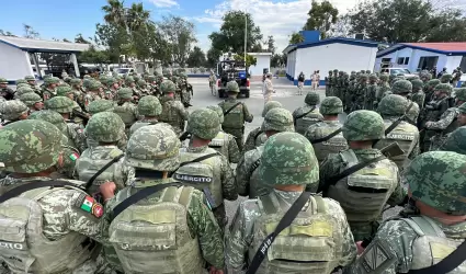 Elementos de Fuerzas Especiales del Ejército Mexicano
