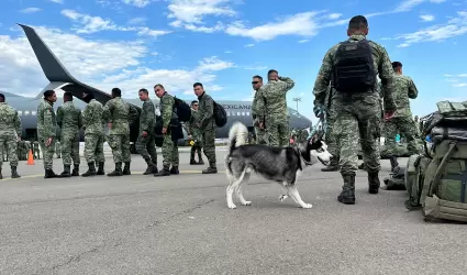 Elementos de Fuerzas Especiales del Ejrcito Mexicano