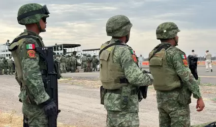 Elementos de Fuerzas Especiales del Ejército Mexicano