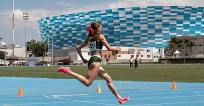 Paola Morn, corredora mexicana.