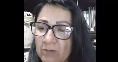 Carmen V�zquez, funcionaria de Tlajomulco que recibi� las llamadas an�nimas