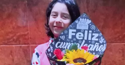 Stephanie Soles Conseco Lemus, ni�a migrante extraviada