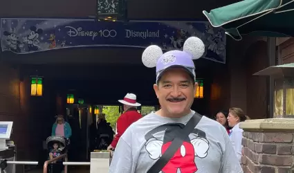 Beto "Bandido" visita Disneylandia.