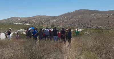 Desalojan a invasores de terrenos del Ca��n del Matadero; los reubican