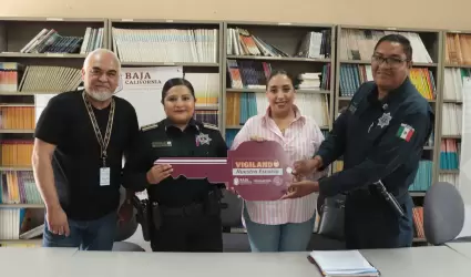 Resguardo de planteles con apoyo de seguridad p�blica