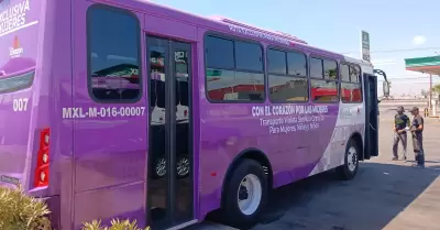 Ruta de transporte pblico "Violeta" en Mexicali