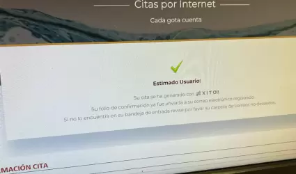 Atenci�n por citas