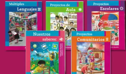 Libros dela Nueva Escuela Mexicana para primer grado