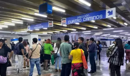 Estaci�n del Metro de la ciudad de M�xico