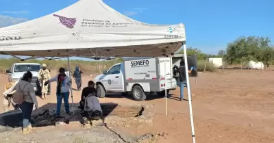 Hallan restos humanos calcinados en V�cam