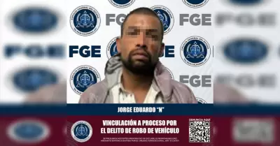 Sujeto sorprendido con un autom�vil con reporte de robo