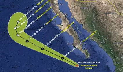 Tormenta tropical "Eugene"