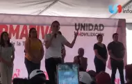 VIDEO: Sheinbaum se rene con mujeres de Tijuana y realiza asamblea informativa