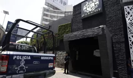 Restaurante bar "Black Royce", donde fue localizado sin vida el empresario Iigo