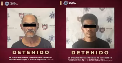 Detenidos por robo
