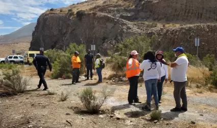Hallazgo de 8 osamentas en terrenos aledaos a la carretera Tijuana - Tecate