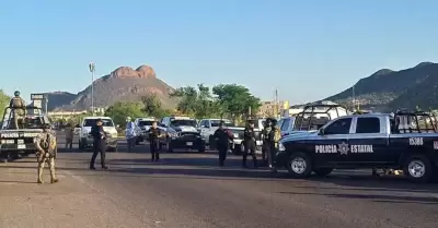Agresi�n a polic�as de Guaymas