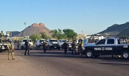 Agresión a policías de Guaymas