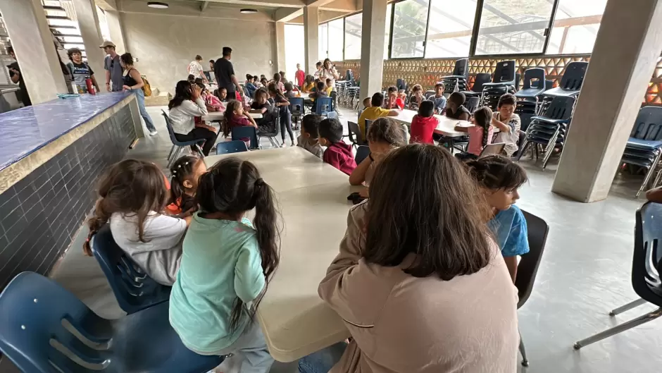 Campamento de verano para ni�os migrantes