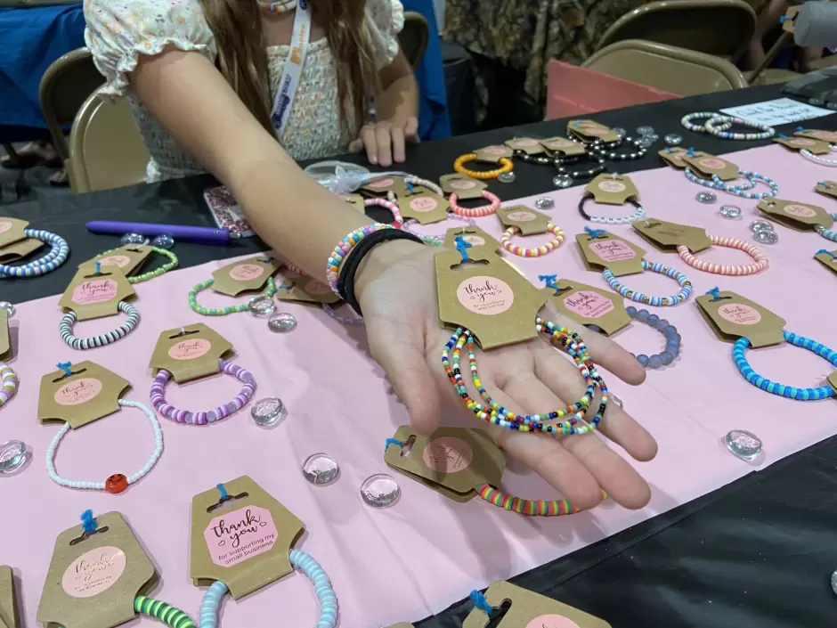Feria de negocios para ni�os