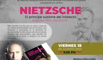 Presentación del libro "Nietzsche" de Rael Salvador