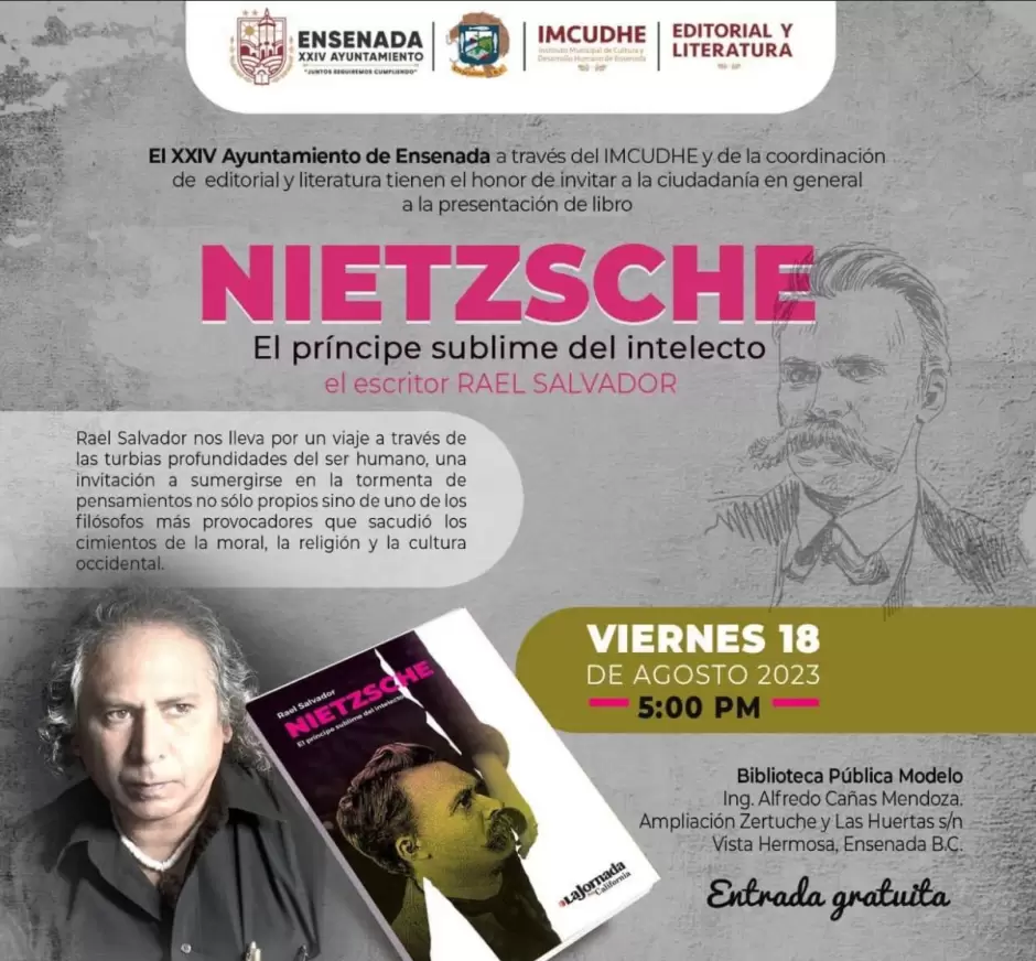 Presentacin del libro "Nietzsche" de Rael Salvador