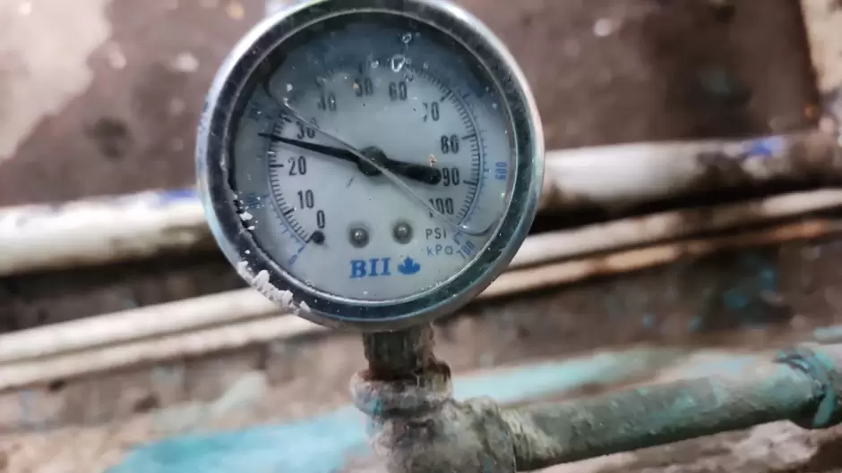 Atienden baja presi�n por fallo de energ�a el�ctrica