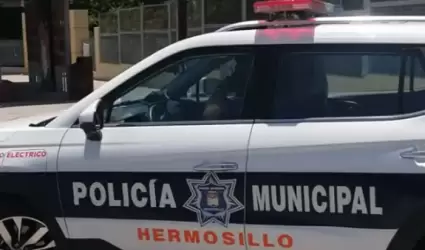 Patrulla de la Policía Municipal de Hermosillo