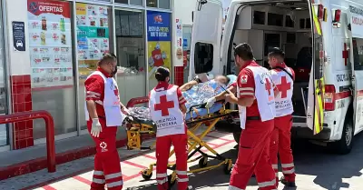 Herido tras asalto
