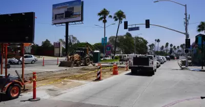 Reparaci�n de puente del bulevar Costero