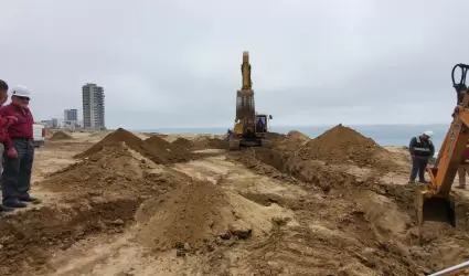 Reparaci�n de derrame registrado en La Perla residencial