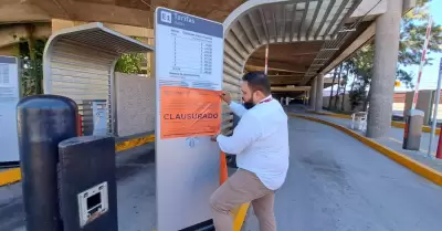 Clausuran estacionamiento del Aeropuerto de Tijuana