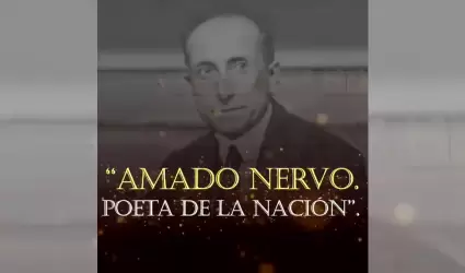 Senado destaca figura de Amado Nervo, "Poeta de la Nación"