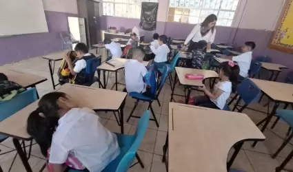 Alumnos en aula
