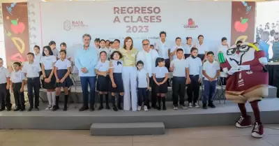 Arranque de ciclo escolar 2023-2024 en Baja California