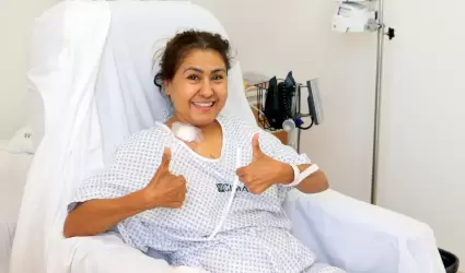 Guadalupe Irene Macazani Pacheco recibió un trasplante de riñon
