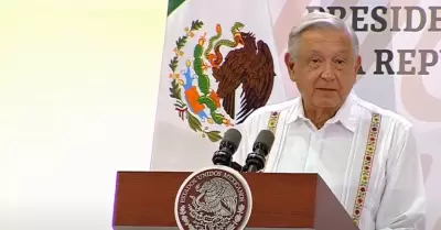 Andr�s Manuel L�pez Obrador rinde su V Informe de Gobierno