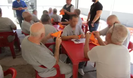 Celebran a personas mayores privadas de la libertad del centro penitenciario