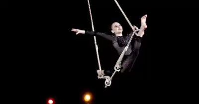 Mara Smetanova, trapecista rusa