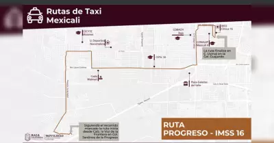 Nueva ruta de taxis