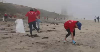 Jornada de limpieza en Playas de Tijuana.