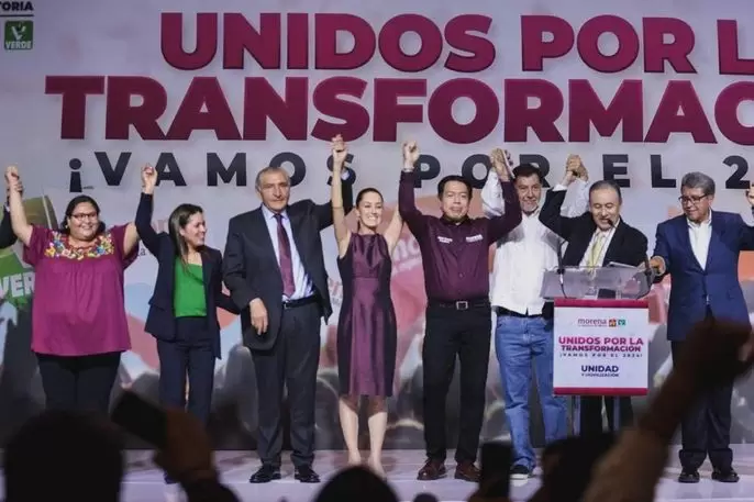 Claudia Sheinbaum es electa como Coordinadora Nacional de la Defensa de la Cuarta Transformaci�n