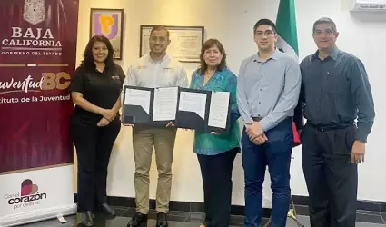 Refuerza Juventud BC desarrollo integral de estudiantes de UPBC a travs de conv