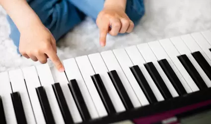 Instrumentos musicales para ni�os.